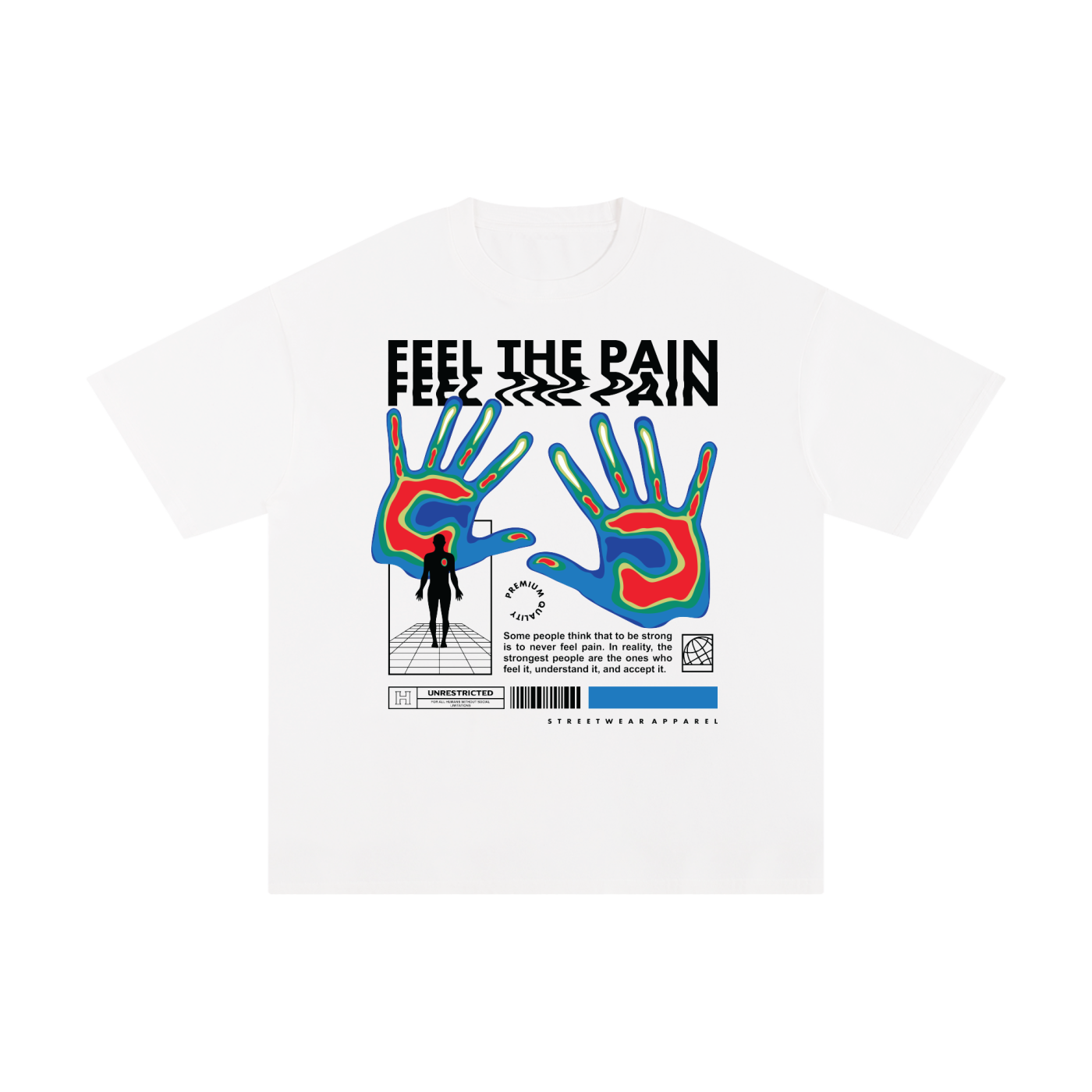 Feel the pain regular tee