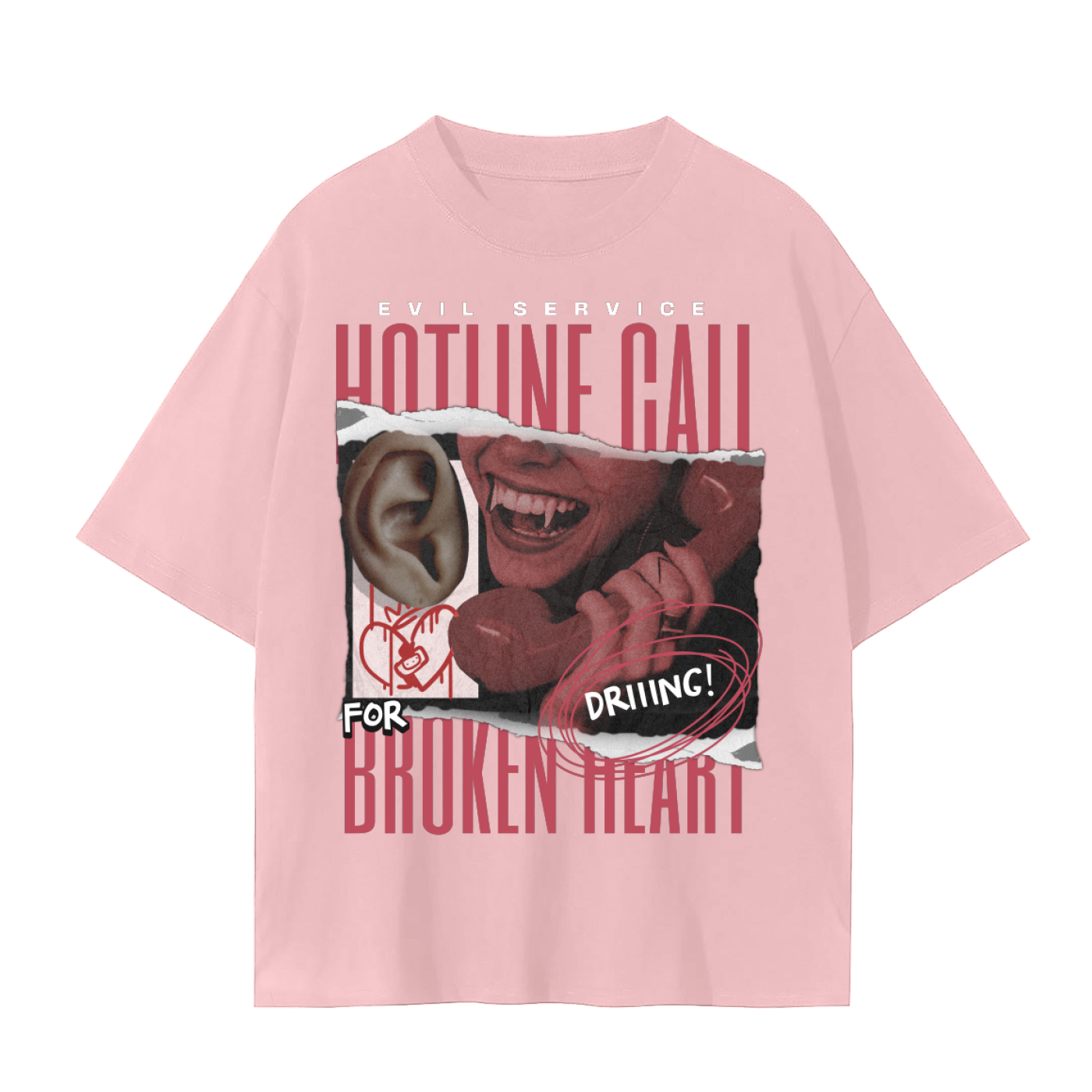 Evil service regular tee