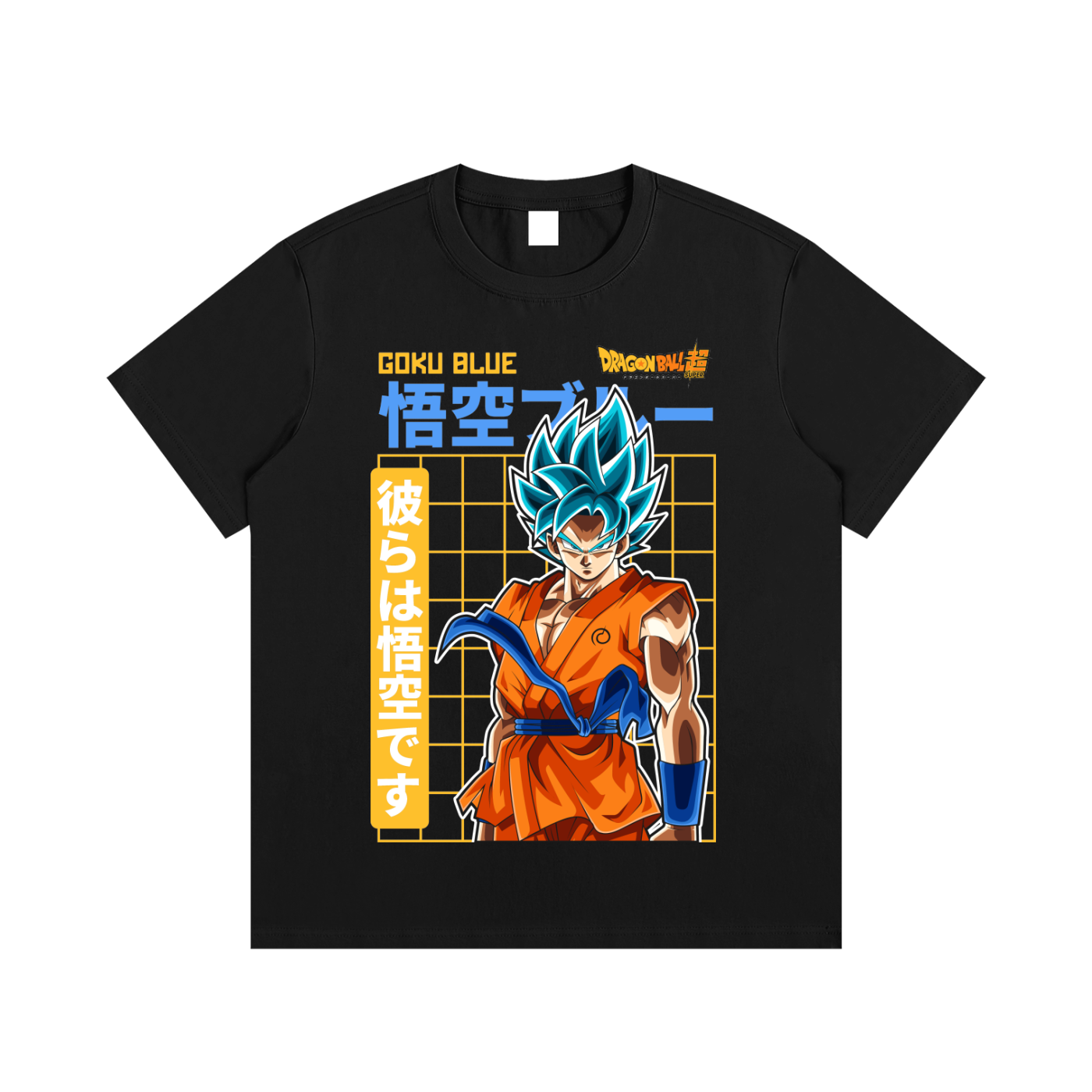 Goku saiyan blue regular tee
