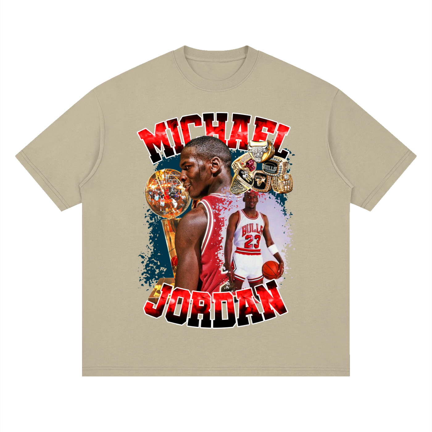 Michael jordan chicago bulls oversized