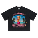 Tee summer extra diseño oversized