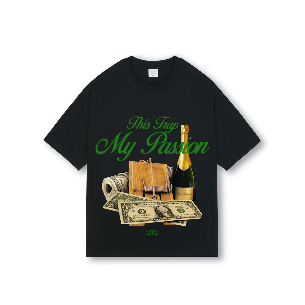 Tee extra diseño oversized my passion