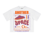 Unisex Heavyweight Short-Sleeved Oversized Cropped T-Shirt(230GSM)