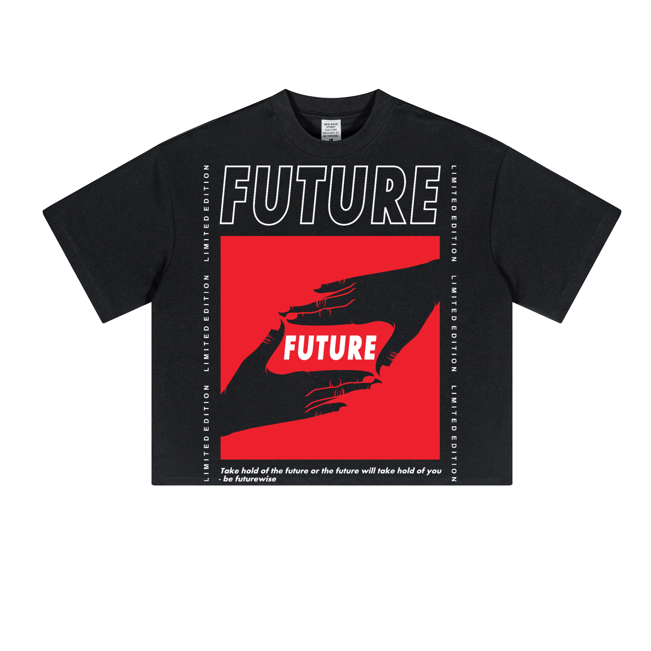 Tee oversized future diseño oversized