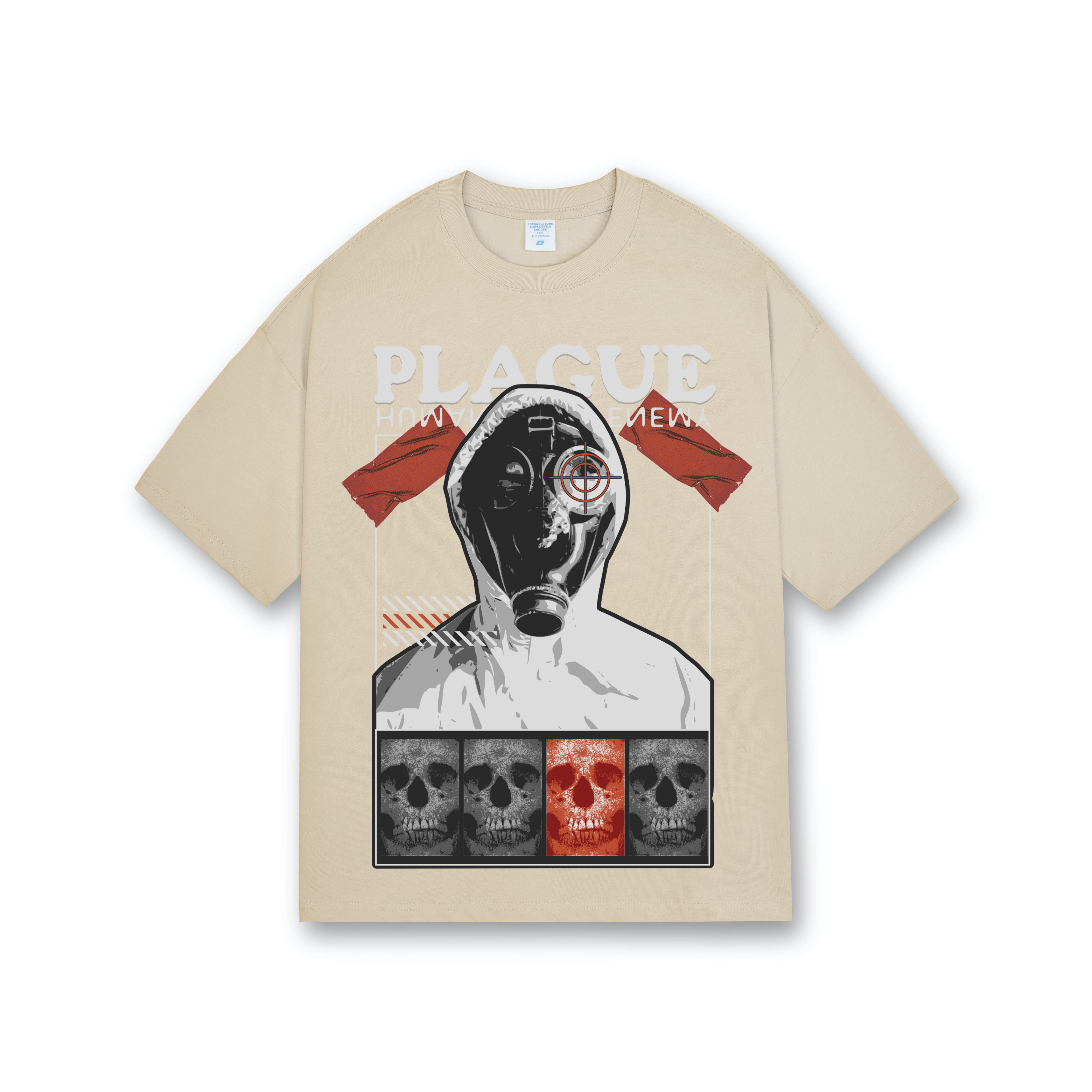 Tee Plague extra oversized