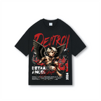 Tee destroy angel oversized desing