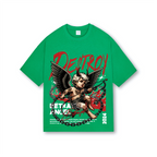 Tee destroy angel oversized desing