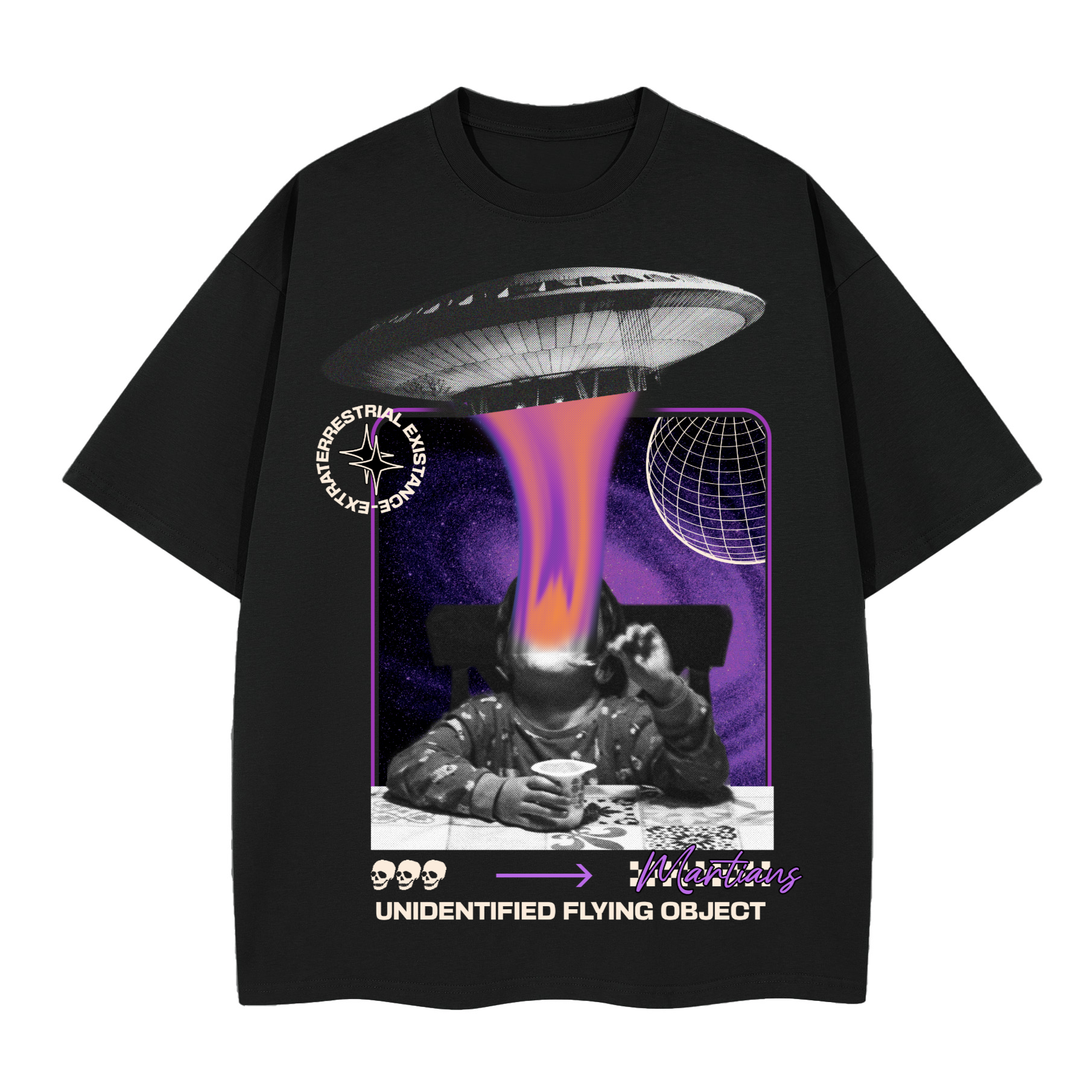Tee ovni oversized desing