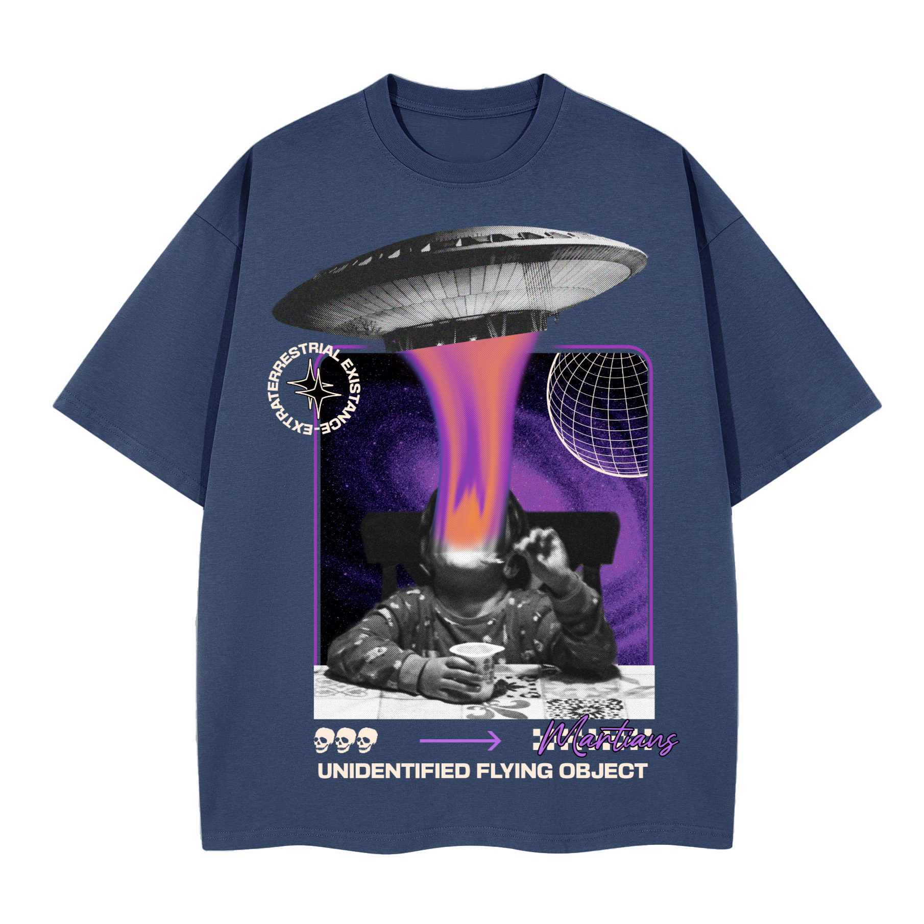 Tee ovni oversized desing