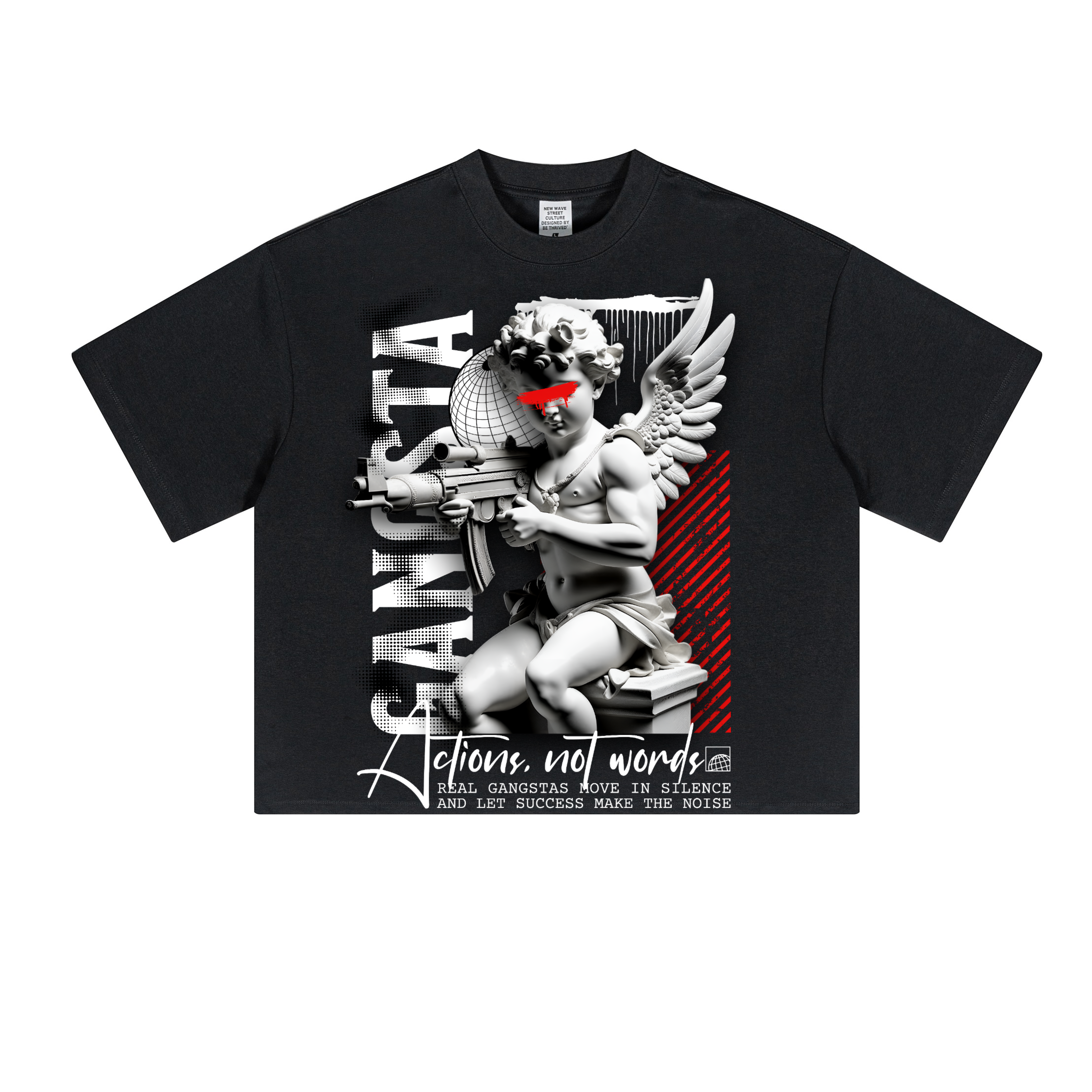 Tee angel oversized desing