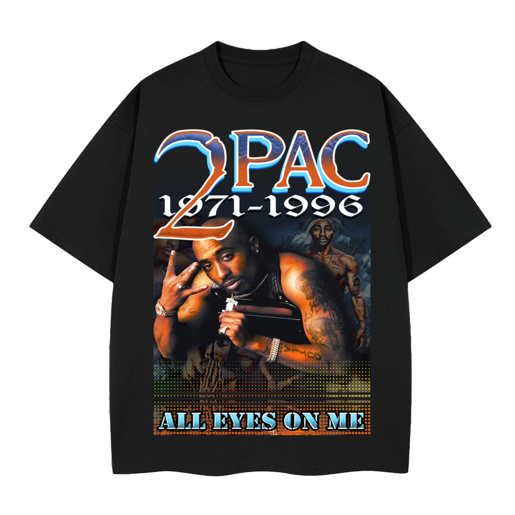 Tee 2 pac oversized desing