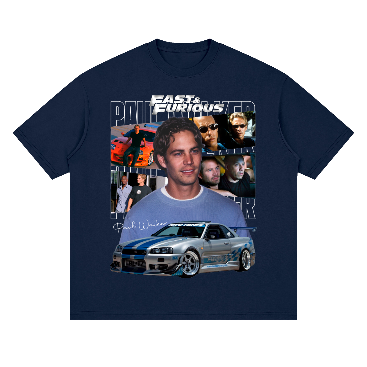 Fast & furious paul walker oversized
