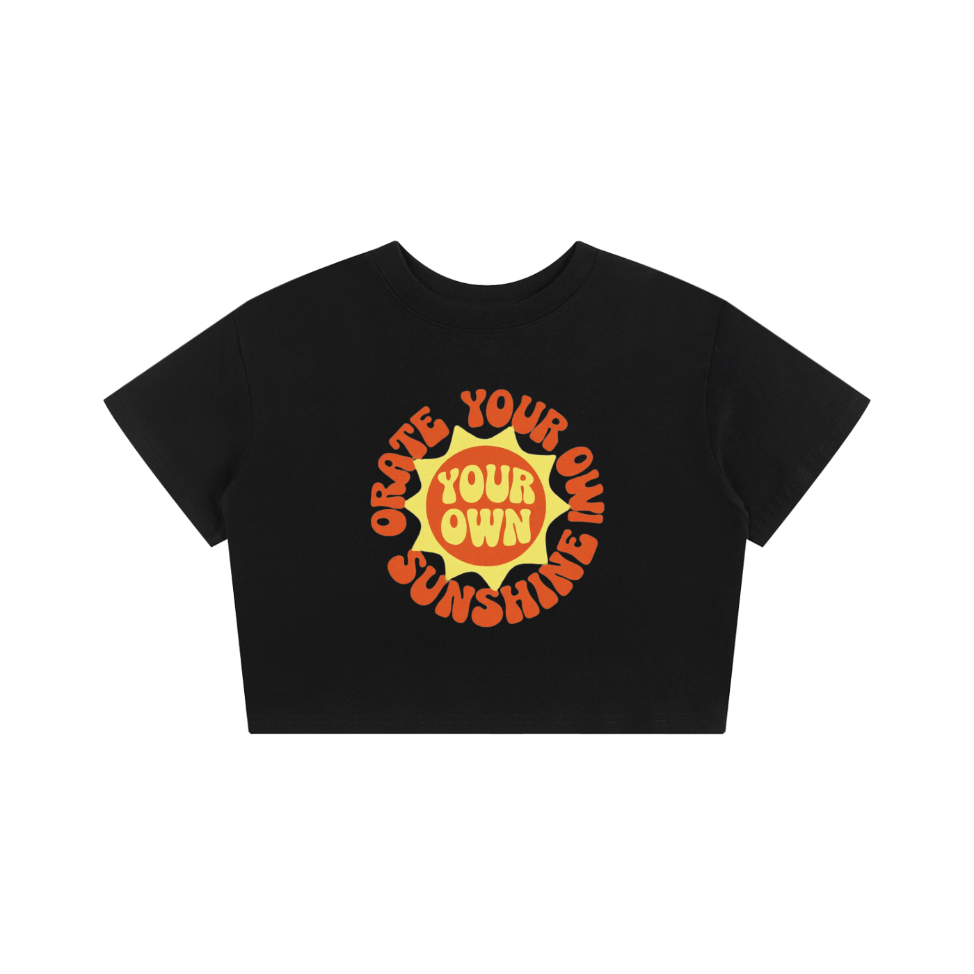 Tee corto mujer your own