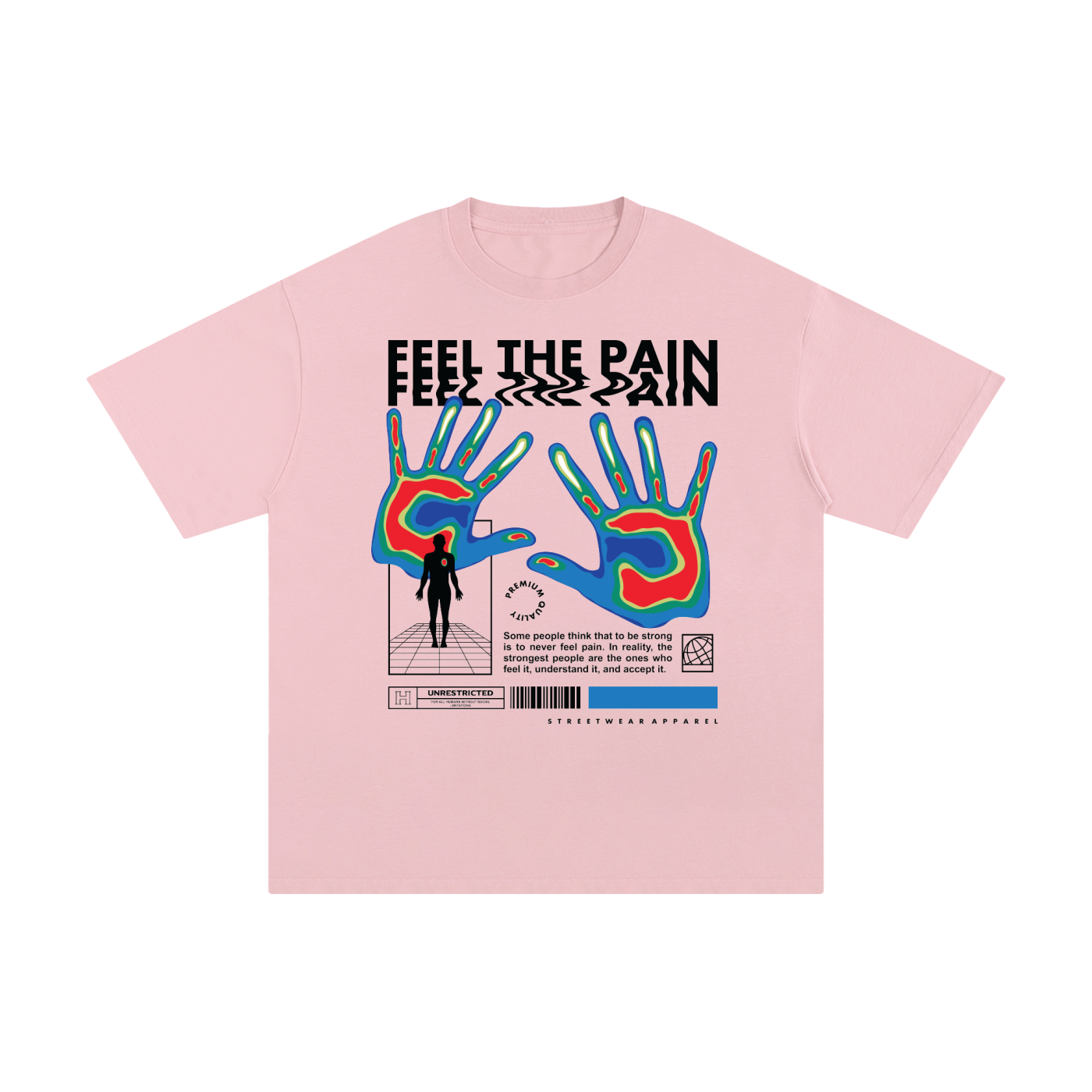 Feel the pain regular tee