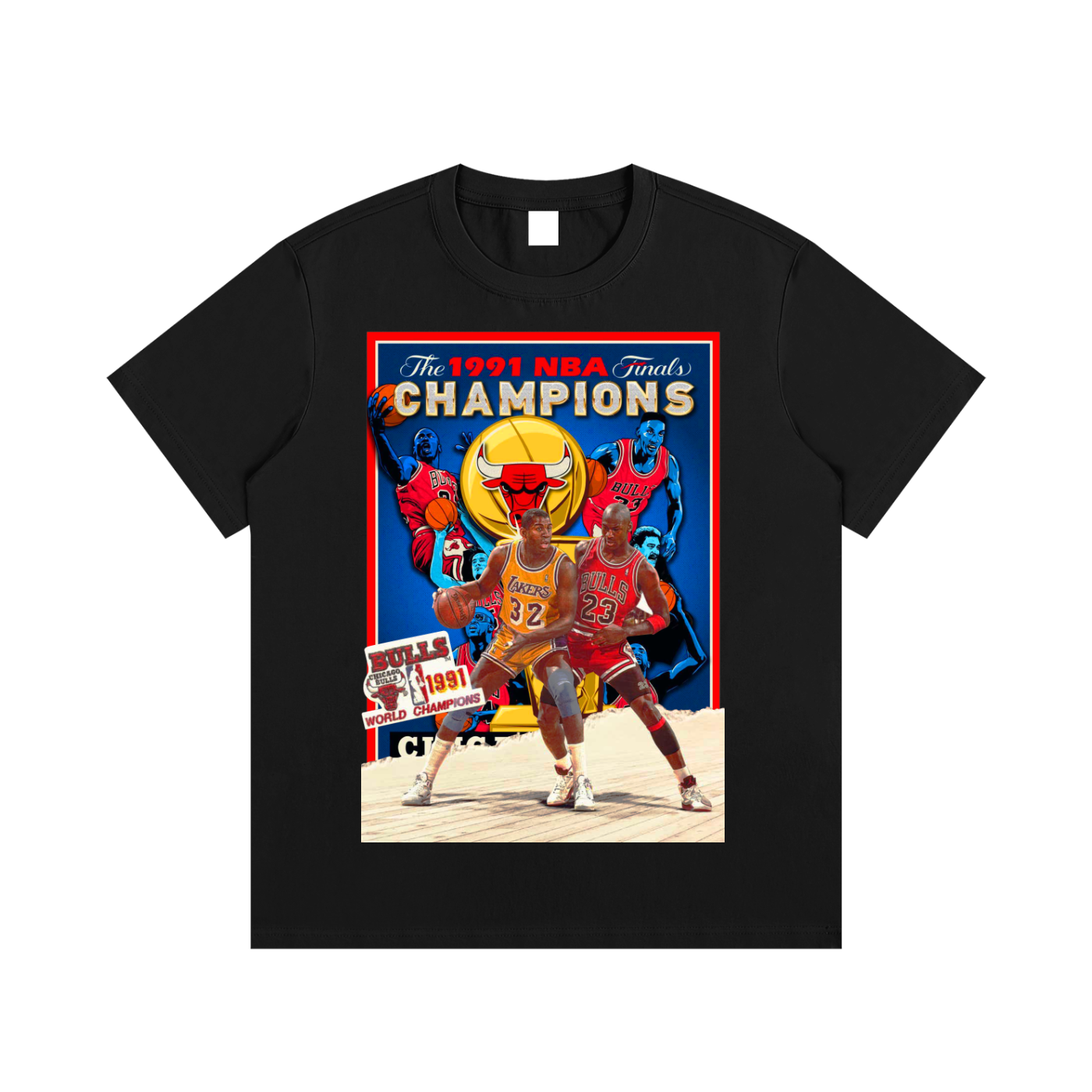 Nba finals 1991 champions regular tee