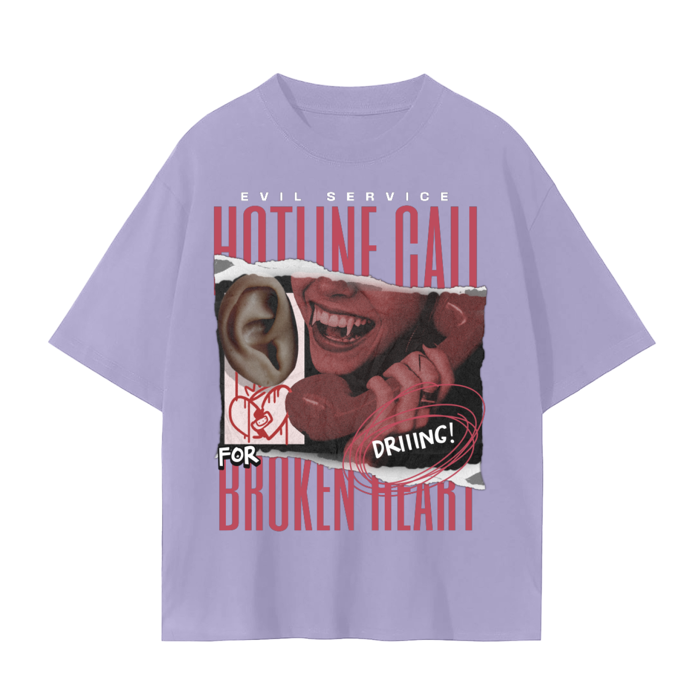 Evil service regular tee