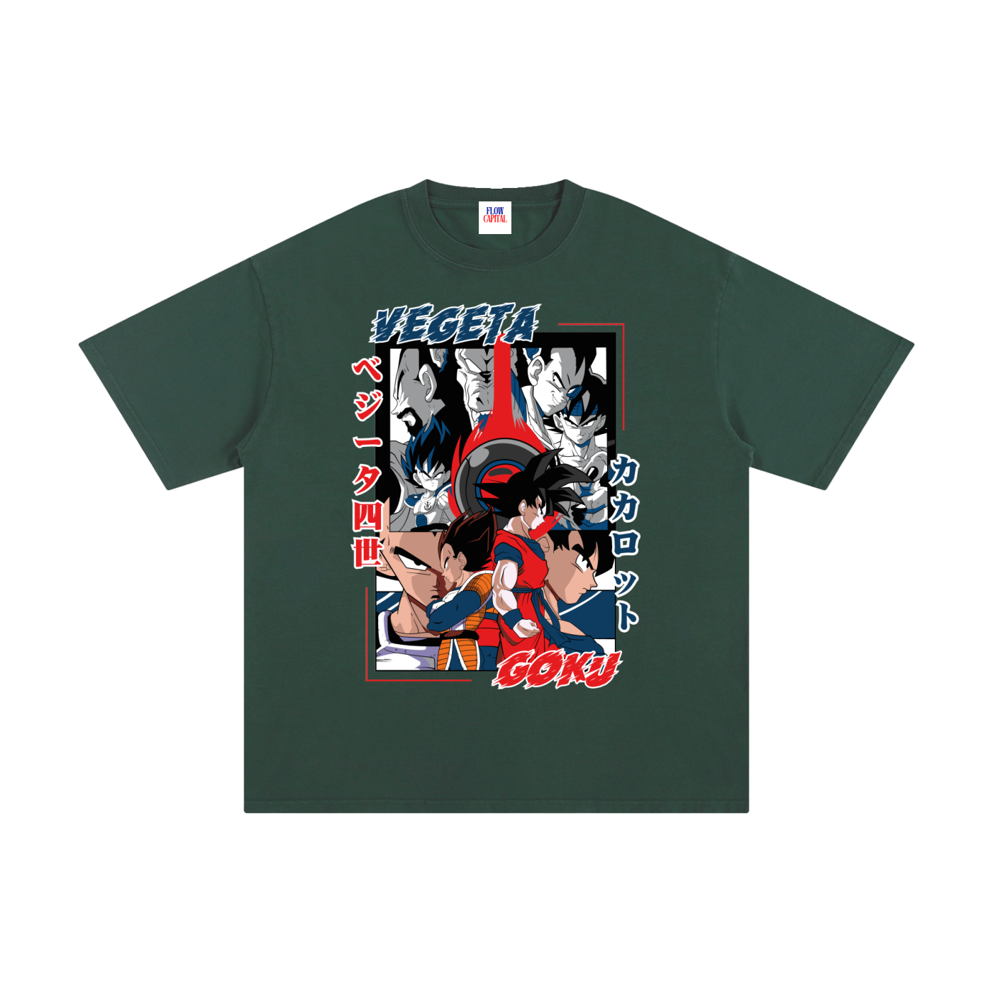 Goku and vegeta regular tee