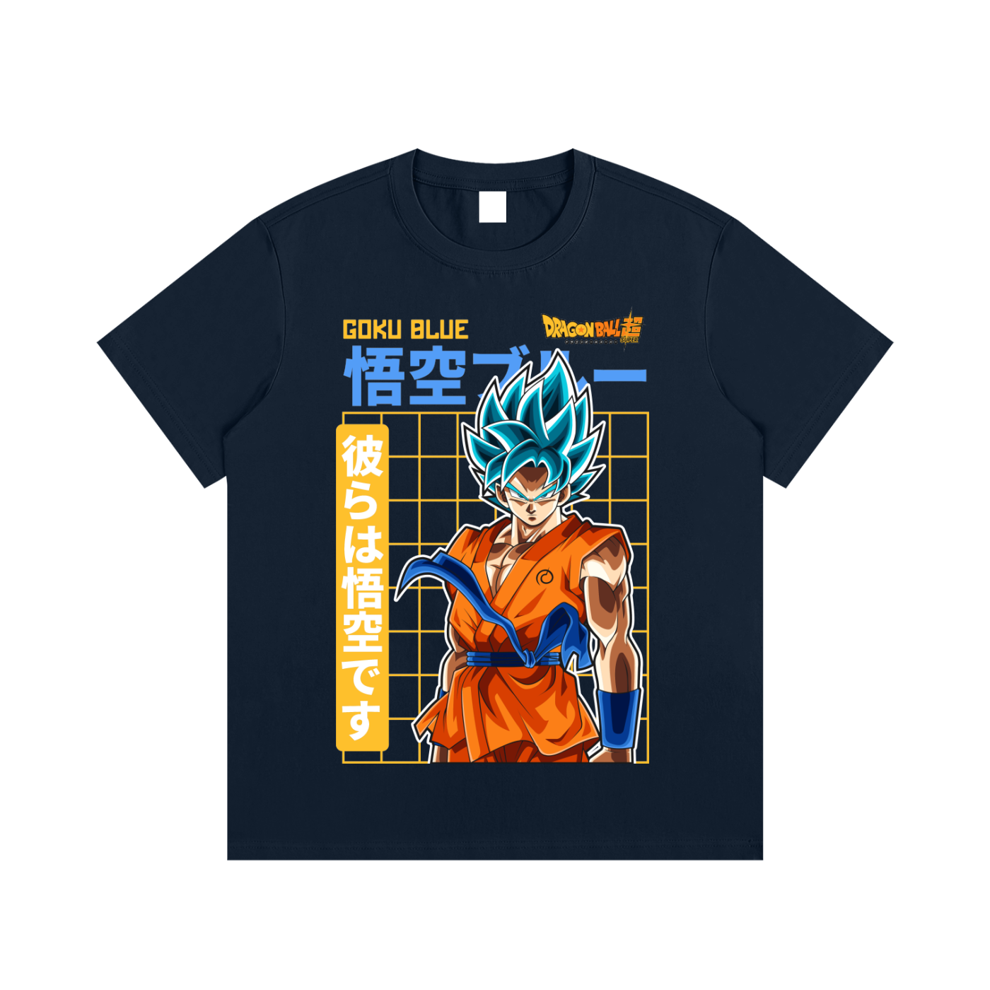 Goku saiyan blue regular tee