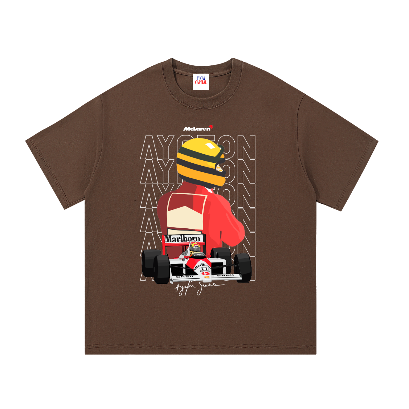 Ayrton senna regular tee