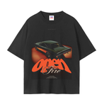 Open fire regular tee