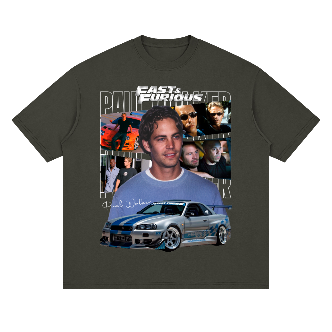 Fast & furious paul walker oversized
